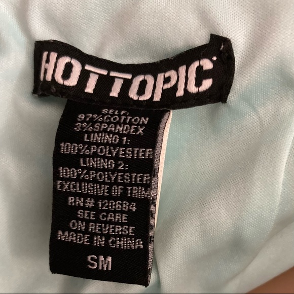 👗 Blue Rose print halter petticoat dress 👗 - Picture 4 of 8